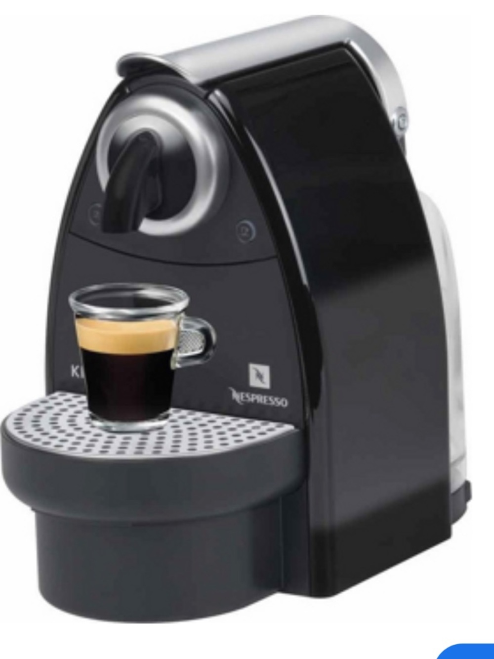 Nespresso Essenza Espresso Maker - Silver, Black